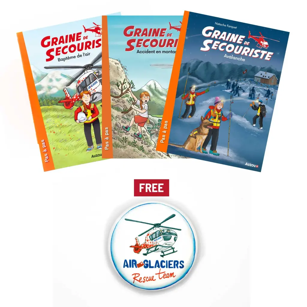 Graine de secouriste - Pack 1 + 2 + 3 (free badge)